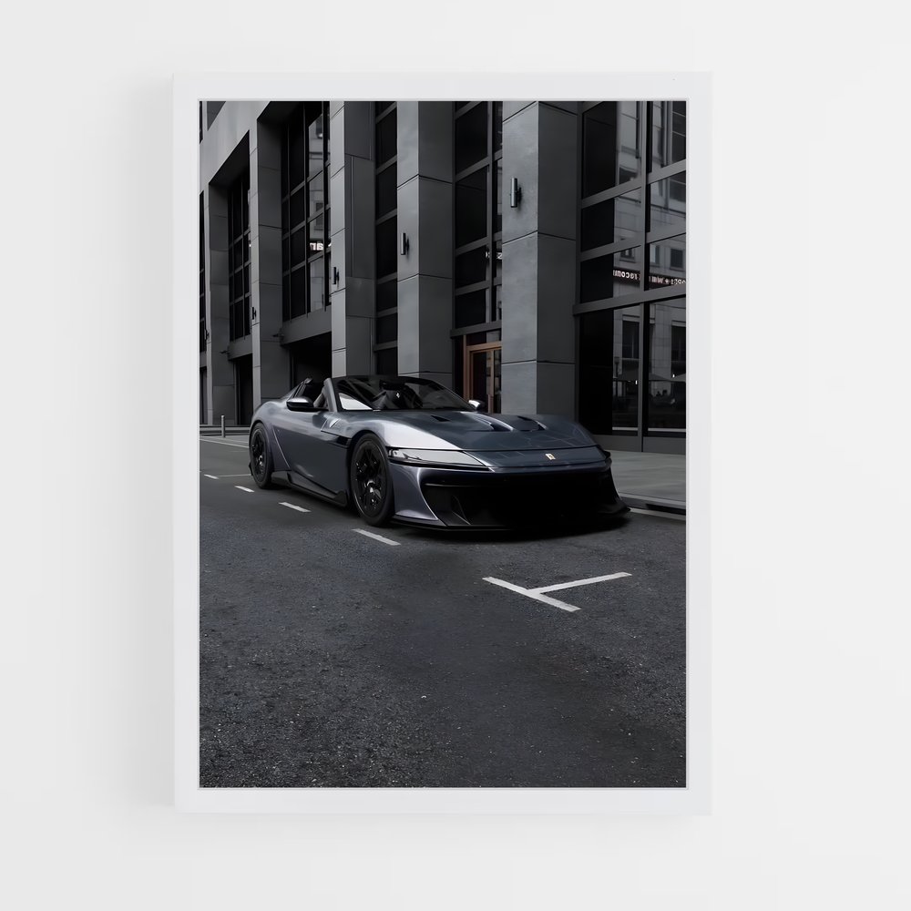 Poster Urban Spider – affiche Ferrari (vue 3)